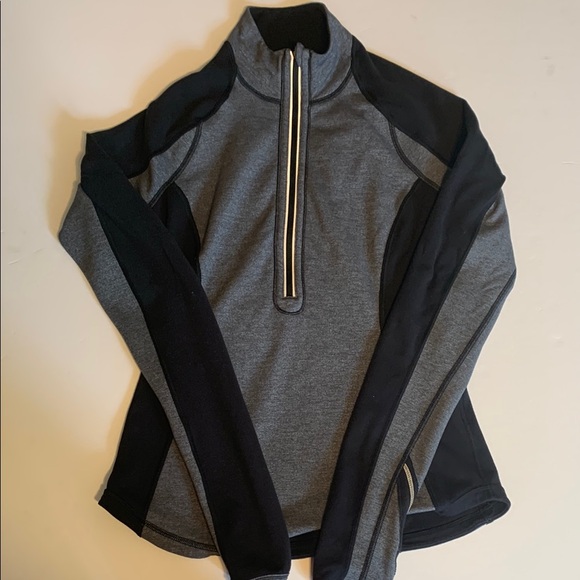 lululemon athletica Tops - Lululemon Reversible Quarter Zip Pullover Size 4